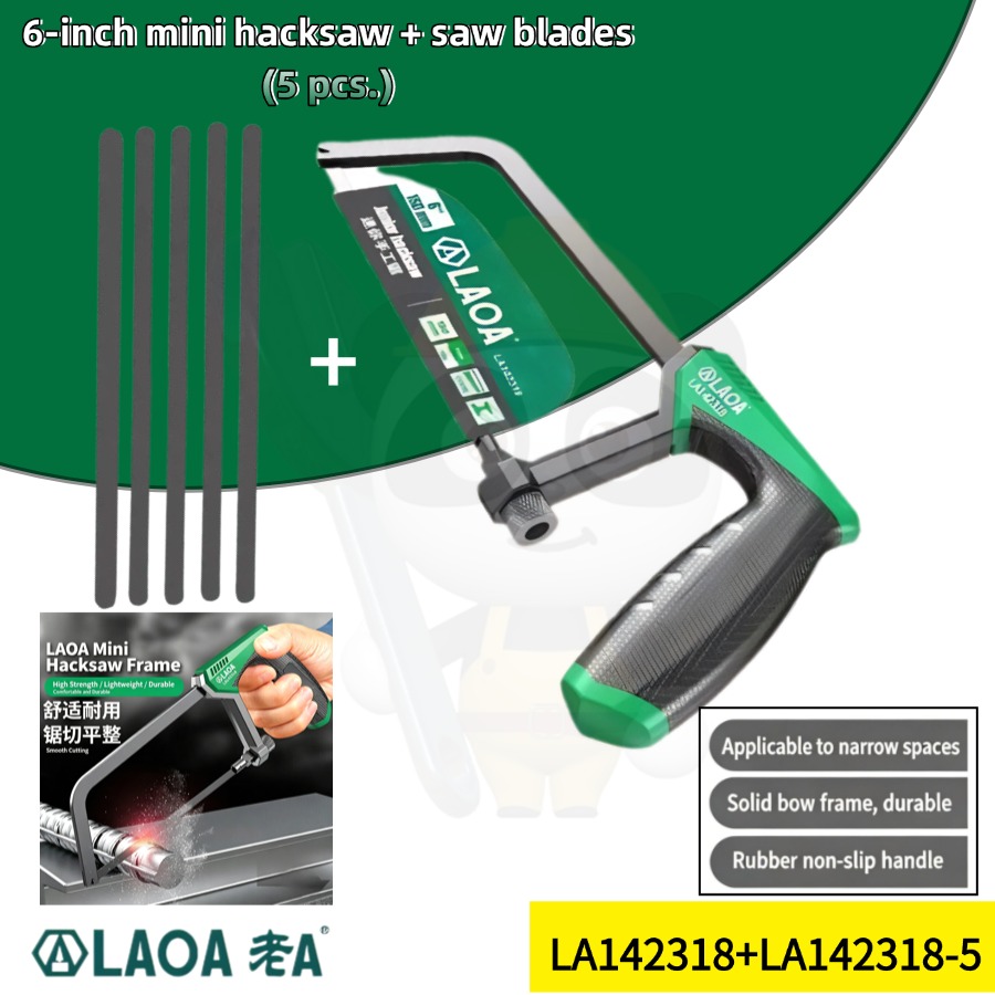 Hacksaw - LAOA 6 İnç Mini El Testeresi