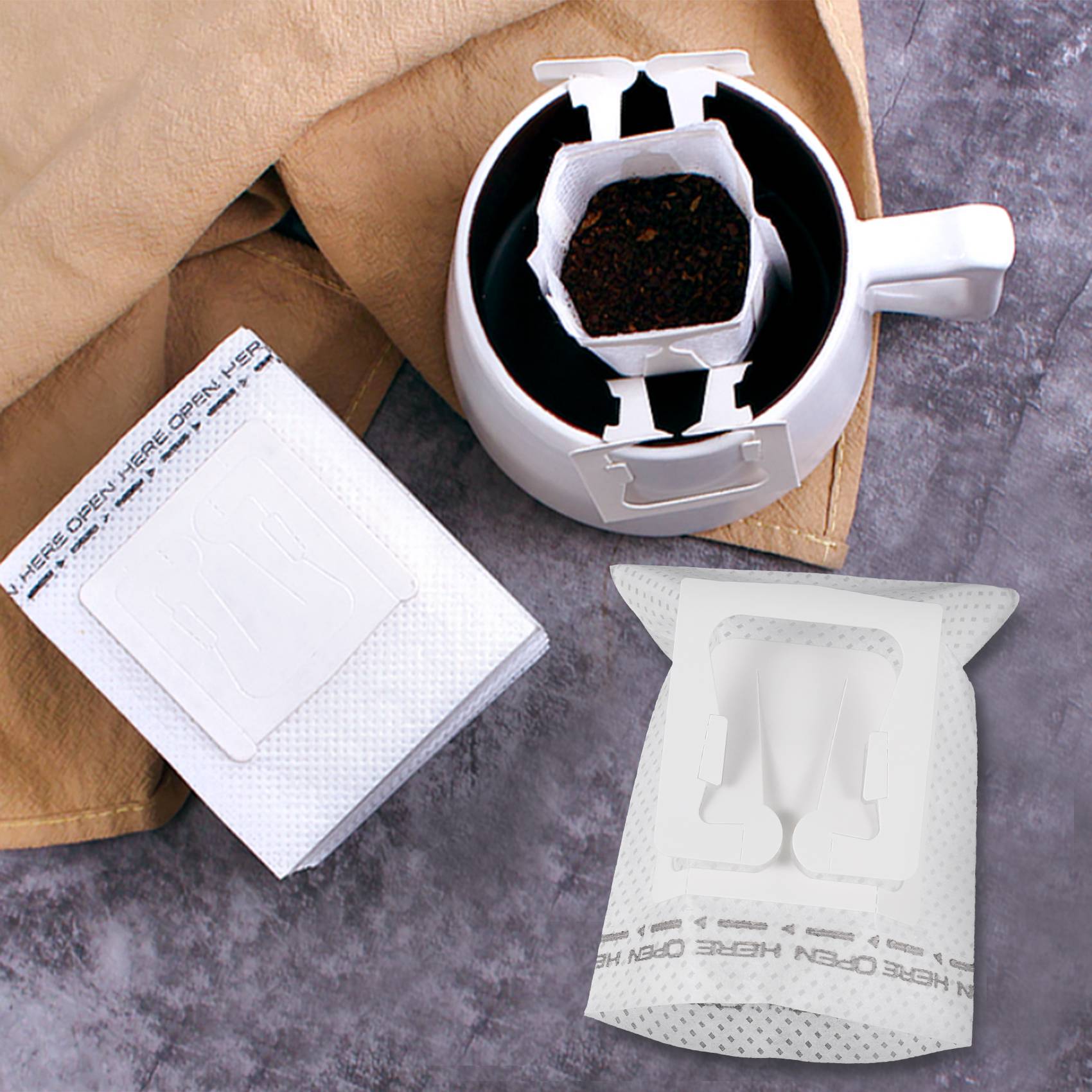 50 Adet / Paket Damla Kahve Fi - Tool Bag incelemesi ve fiyatı