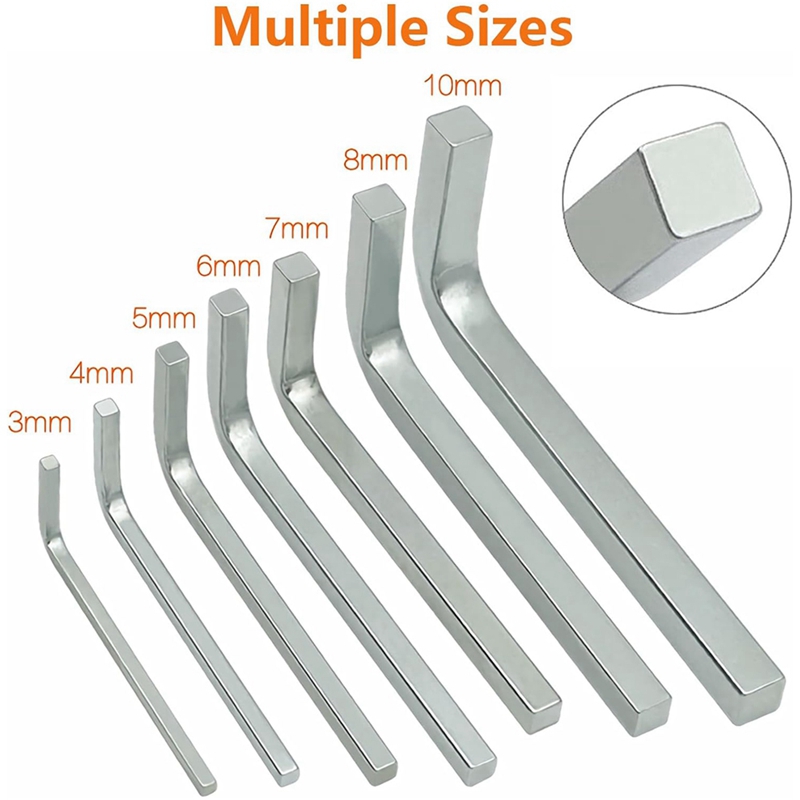 7 Adet Kare Kafa Anahtarı Seti - Wrench Set incelemesi ve fiyatı